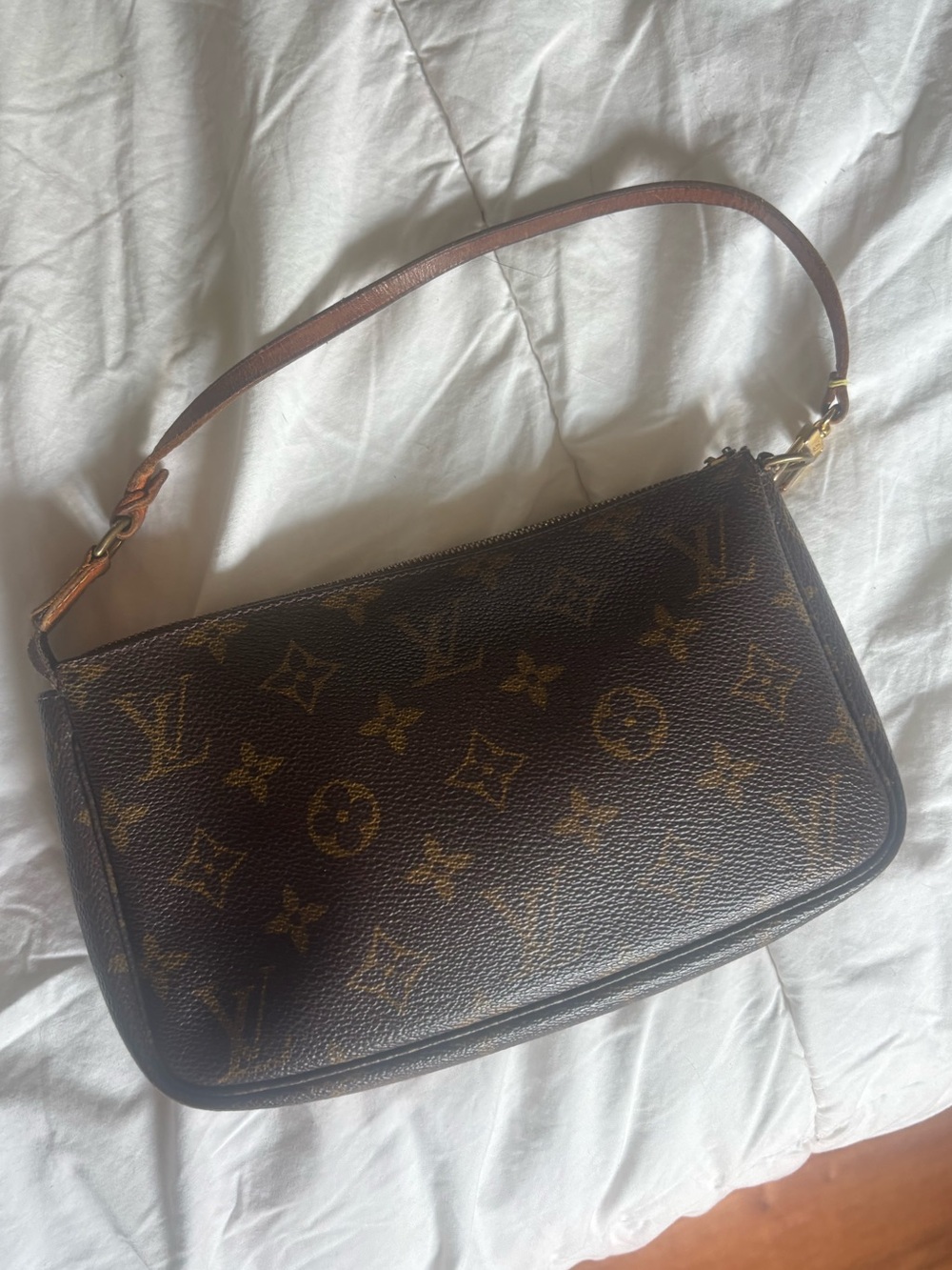 Louis Vuitton Monogram Pochette Acessories Vintage